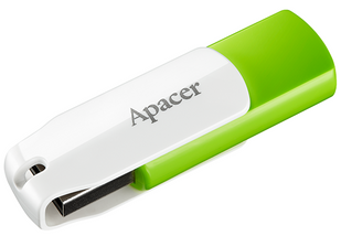 Flash Drive ApAcer AH335 16GB (AP16GAH335G-1) Green/White