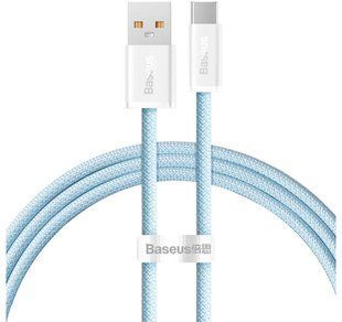 Кабель Baseus USB to Type-C 100W (20V/5A) 1m (CALD000603) синий