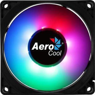 Кулер Aerocool Frost 8 FRGB Molex, 80х80х25 мм, 3-Pin