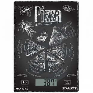 Весы кухонные электронные ScarlettT SC-KS57P66 пицца