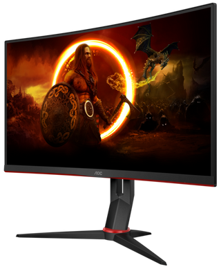 Монитор 27" AOC C27G2Z3/BK Black/Red