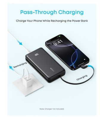 Powerbank ANKER 20000 mAh 22.5W White (A110EH21)