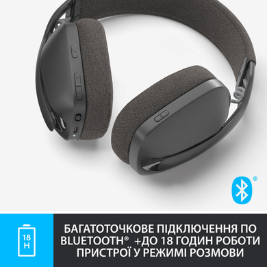 Гарнитура Logitech Zone Vibe 100 Graphite (981-001213)