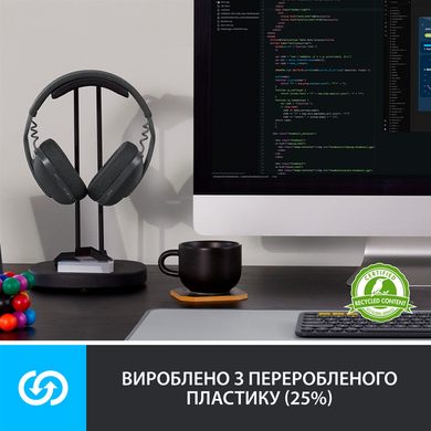 Гарнитура Logitech Zone Vibe 100 Graphite (981-001213)