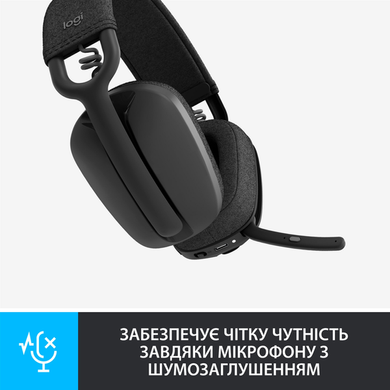 Гарнитура Logitech Zone Vibe 100 Graphite (981-001213)