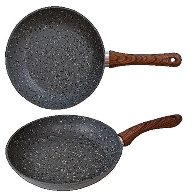 Сковорода Gusto GT2109-28 покрытие GRANITE 28*5,3см