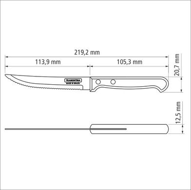 Нож для стейка Tramontina Polywood, 127 мм