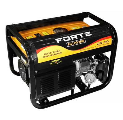 Генератор бензо-газовый Forte FG LPG 3800