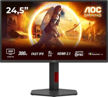 Монитор AOC Q25G4SR Black/Red