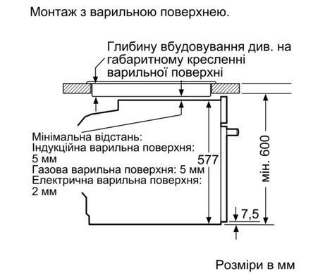 Електродуховка Bosch HBJ558YS0Q