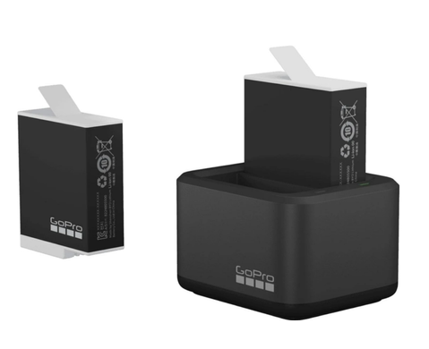 Двойное зарядное устройство для GoPro Dual Battery Charger + Аккумулятор Enduro 2 шт для HERO11