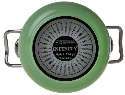 Кастрюля Infinity SCE-P558 Pastel Green (2.9 л) 18 см