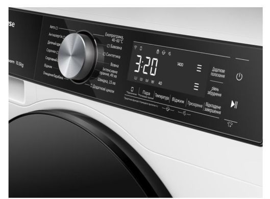 Пральна машина Hisense WF5S1043BW/UA