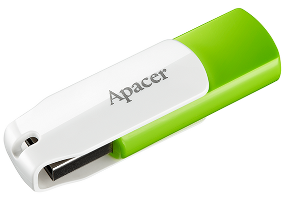 Flash Drive ApAcer AH335 16GB (AP16GAH335G-1) Green/White