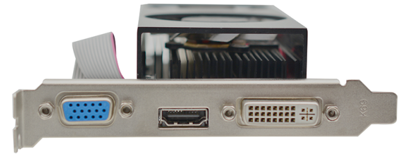 Видеокарта Afox 4Gb GDDR5 128Bit AF750-4096D5L4-V2 DVI HDMI VGA LP