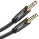 Кабель Ugreen AV112 3.5mm M - 3.5mm M Cable 1m (Black) фото 1