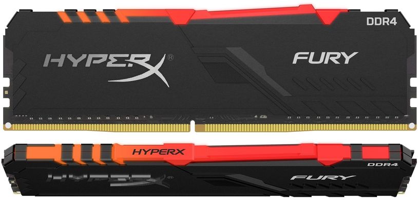 Оперативна пам'ять Kingston HyperX DDR4 2х32GB 3200MHz (HX432C16FB3AK2/64) RGB