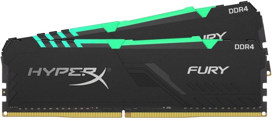 Оперативна пам'ять Kingston HyperX DDR4 2х32GB 3200MHz (HX432C16FB3AK2/64) RGB