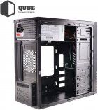 Корпус Qube QB05M 400W Black