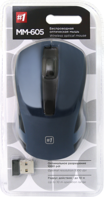 Мышь Defender (52606)#1 MM-605 Wireless синяя