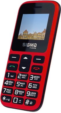 Мобільний телефон Sigma mobile Comfort 50 HIT Red