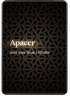 SSD накопитель ApAcer AS340X 120GB SATAIII 3D NAND (AP120GAS340XC-1)