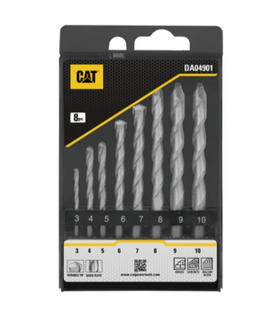Набір свердл CAT DA04901 8 шт. (3, 4, 5, 6, 7, 8, 9, 10 мм)