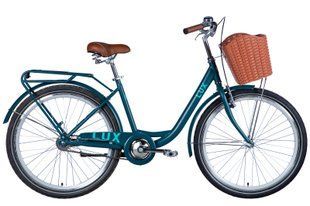 Велосипед 26" Dorozhnik LUX 2024 (синій з блакитним (м))