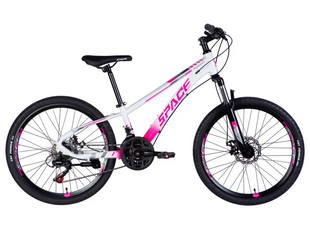 Велосипед ST 24" Discovery KELLY DD FR рама-11" біло-рожевий 2025