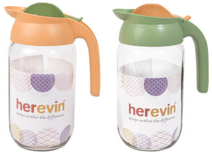 Глечик Herevin з дозатором та тримачем 1.5 л (111265-150)