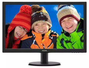Монитор TFT Philips 23.6" 243V5QHSBA/00 16:9 MVA DVI HDMI