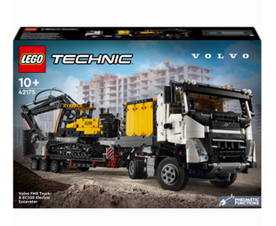 Конструктор LEGO Technic Грузовик Volvo FMX и Электрический экскаватор EC230
