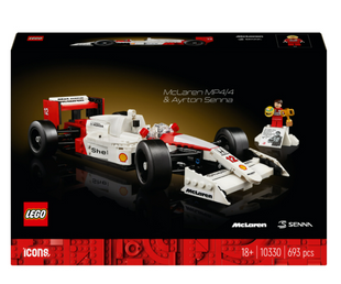 Конструктор LEGO Icons McLaren MP4/4 і Айртон Сенна