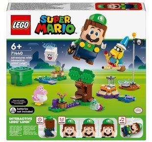 Конструктор LEGO Super Mario Приключения с интерактивным LEGO Луиджи