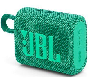 Акустика JBL GO 3 Eco (JBLGO3ECOGRN) Green