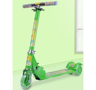 Самокат Scooter 3 колеса Green (805)