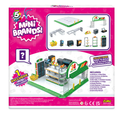 Игровой набор ZURU MINI BRANDS Supermarket Магазин у дома