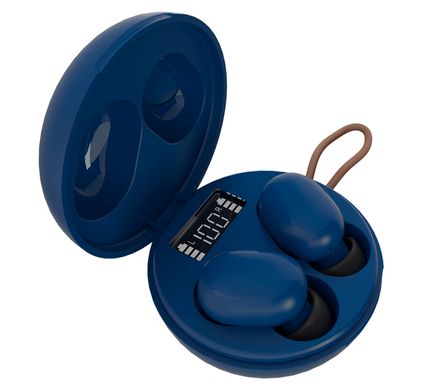 Навушники Ergo BS-520 Twins Bubble Синій