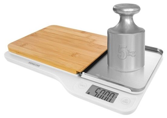 Весы кухонные Sencor SKS 6501WH