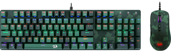 IT/наб Redragon (78310) S108 мех.клавіатура RGB + миша