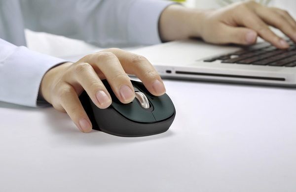 Мышь компьютерная Yenkee YMS 2010BK Dual mode WL mouse GYRO