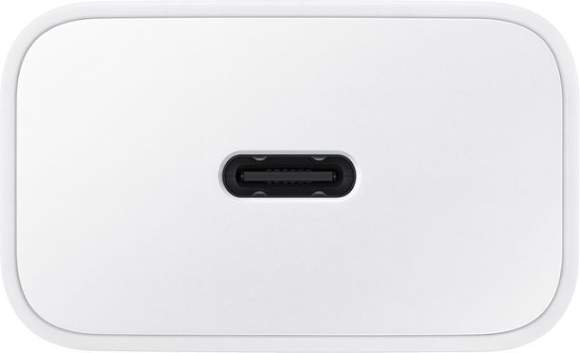 Мережевий зарядний пристрій Samsung 15W Power Adapter Type-C+Cable White (EP-T1510XWEGRU)