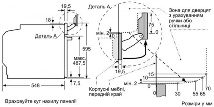 Електродуховка Bosch HSG656RS1