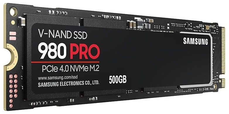 SSD внутренние Samsung 980 PRO 500GB NVMe M.2 MLC (MZ-V8P500BW)