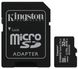 Карта памяти Kingston microSDHC 32GB Canvas Select+ A1 (W100/R85) + SD адаптер фото 1