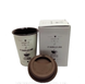 Чашка Аромат кофе с силиконовою крышкой в коробке, Vittora 390мл фото 1