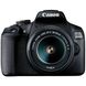 Апарати цифровi Canon EOS 2000D 18-55 IS фото 2
