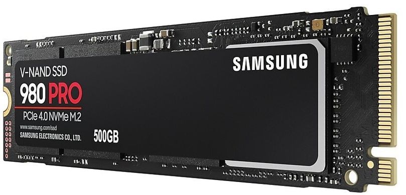 SSD внутренние Samsung 980 PRO 500GB NVMe M.2 MLC (MZ-V8P500BW)