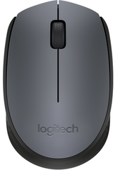 Миша LogiTech Wireless Mouse M170 чорний з сірим