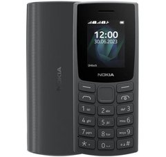 Мобільний телефон Nokia 105 SS 2023 Charcoal (no charger)